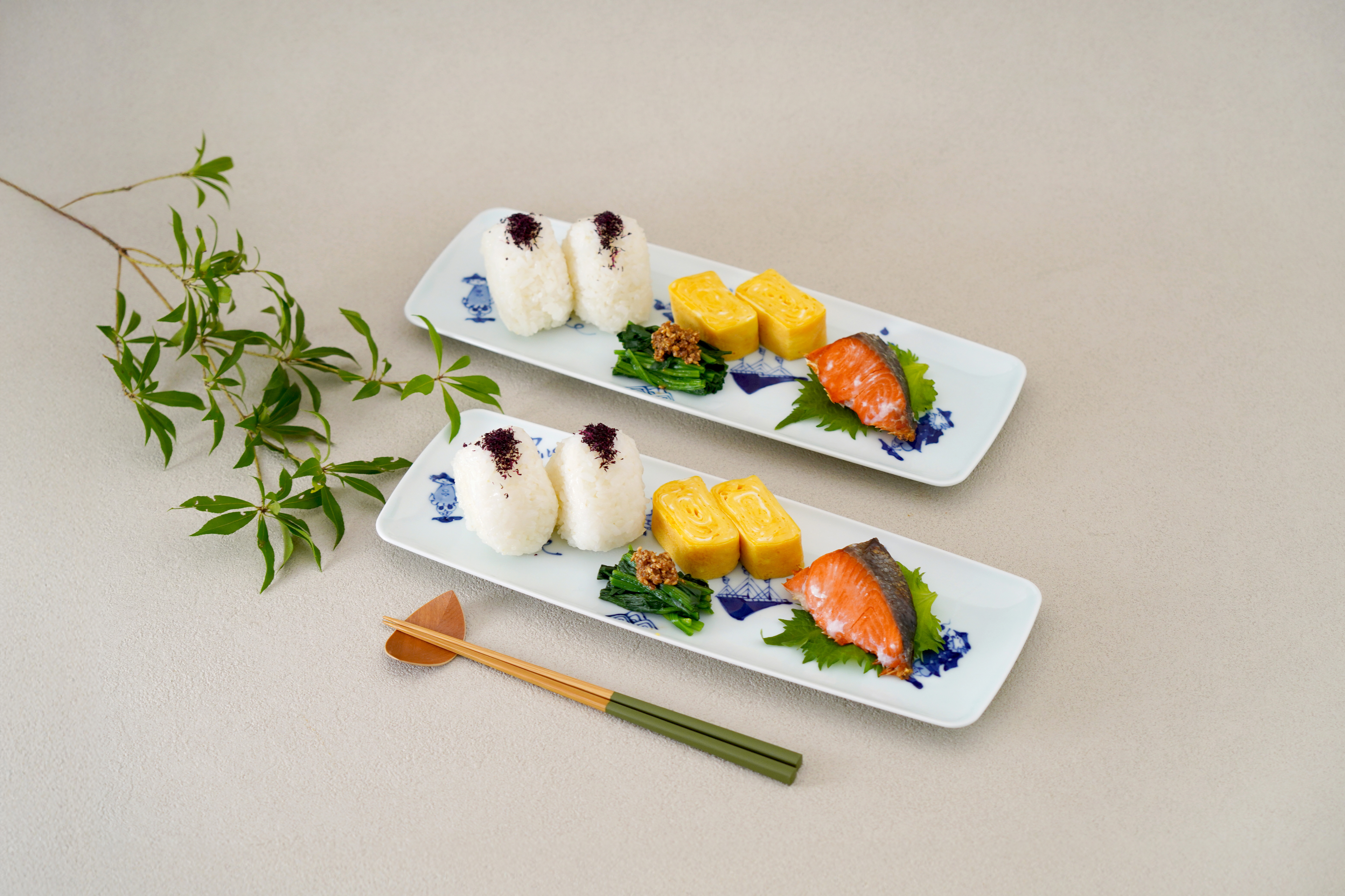 サンマにぴったりな長角皿2点セット