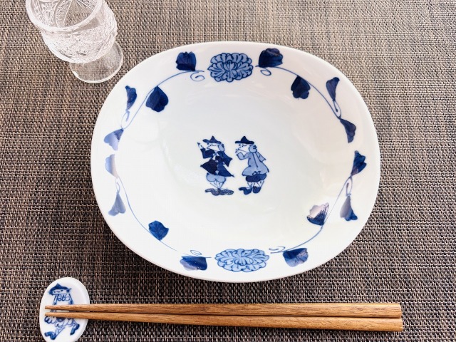 牡丹唐草二人異人両切サラダ