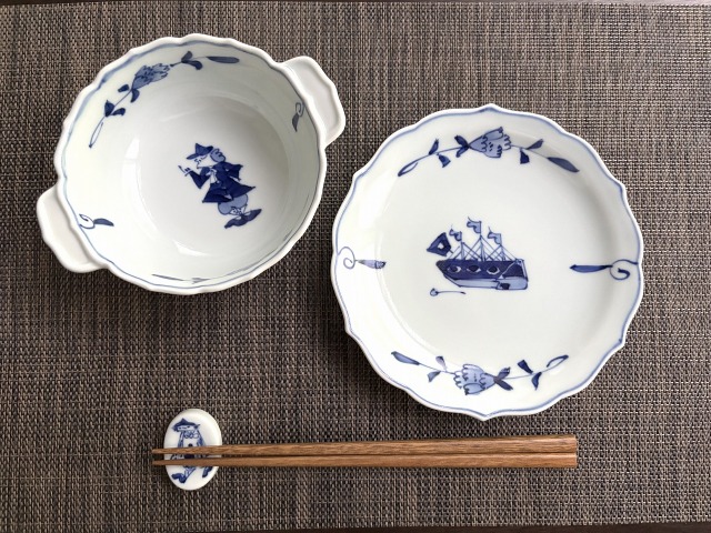 大航海新耳付きスープ碗