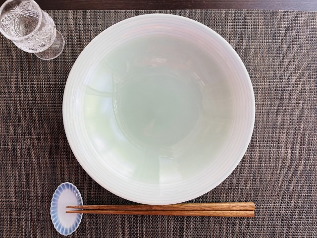 渕しのぎ掛け分け青磁鉢 しん窯青花匠 限定商品