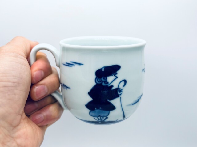 二人異人フリーマグ しん窯青花