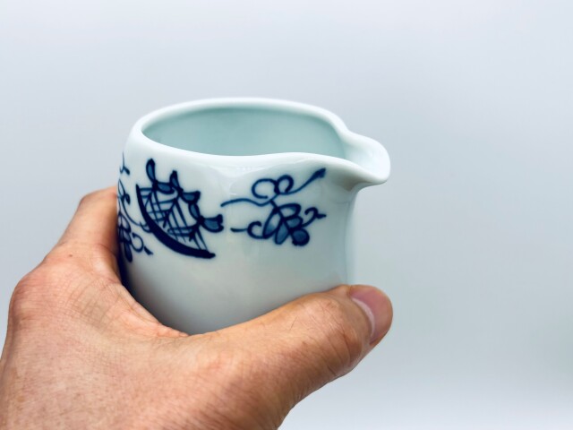 唐草異人角片口