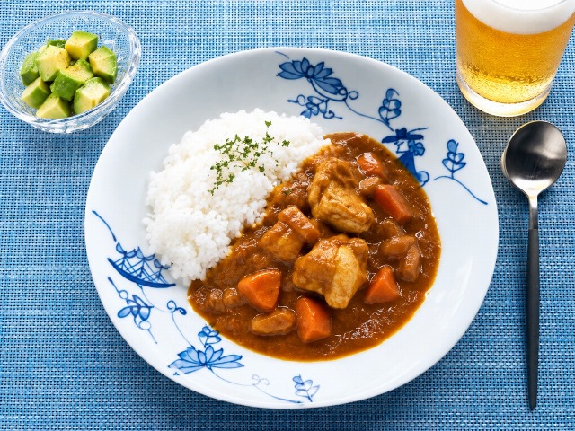 さすらい異人両切りカレー皿