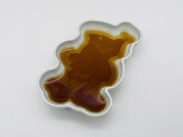 カール紅毛人 刻の小皿