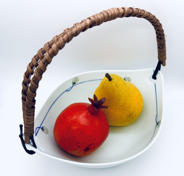 （緑）つるいちごバスケット