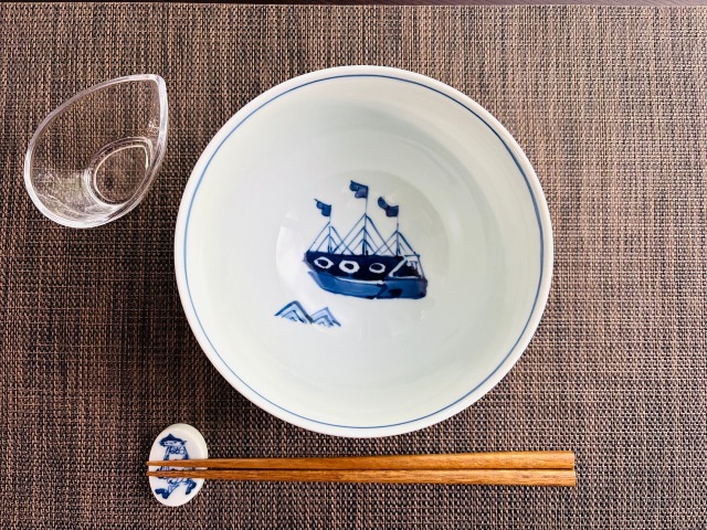 三人異人５寸深丼