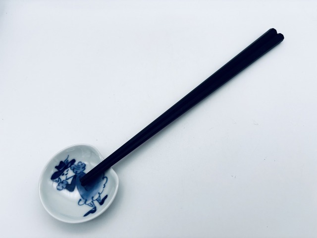 さすらい異人片切箸置き