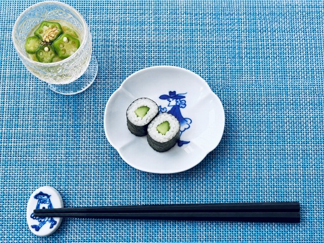 さすらい異人木甲小皿しん窯青花　限定商品